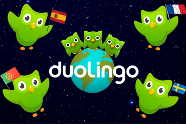 DUOLINGO 1 MES